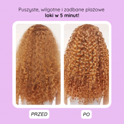 CURL PRO - Sprej z solą morską, który tworzy wyjątkowo mocne i efektowne loki do wszystkich rodzajów włosów