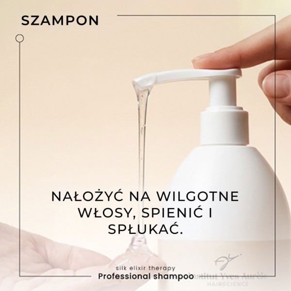 Silk Elixir Therapy - System odbudowy i wypełniania włosów z aminokwasami jedwabiu + Kosmetyczka w prezencie!