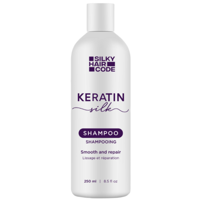 Intensywna naprawa uszkodzonych włosów szampon KERATIN SILK