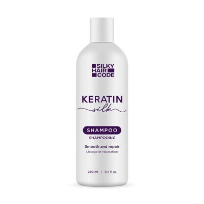 Intensywna naprawa uszkodzonych włosów szampon KERATIN SILK